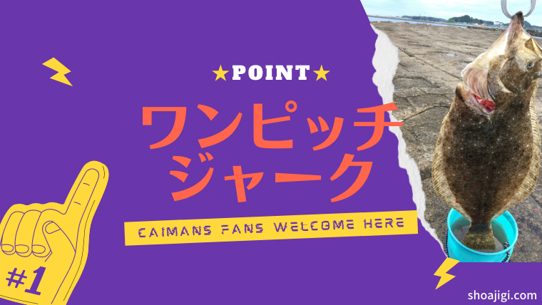 ワンピッチジャークのポイント