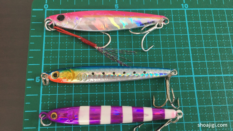 ダイソージグのサイズと重さ